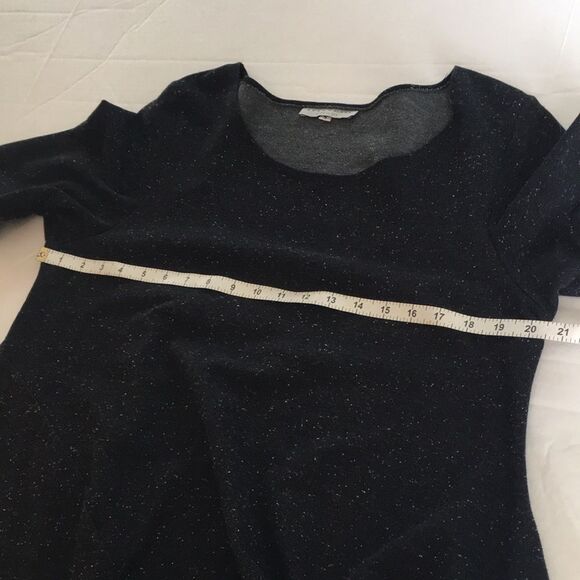 BRYN WALKER Deca Shirt Tunic - Size Small (oversized) Lagenlook Asymmetrical Hem - Picture 11 of 16